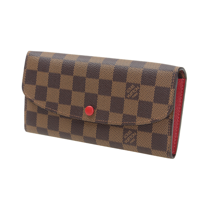 Leather wallet Louis Vuitton Brown in Leather - 33674528