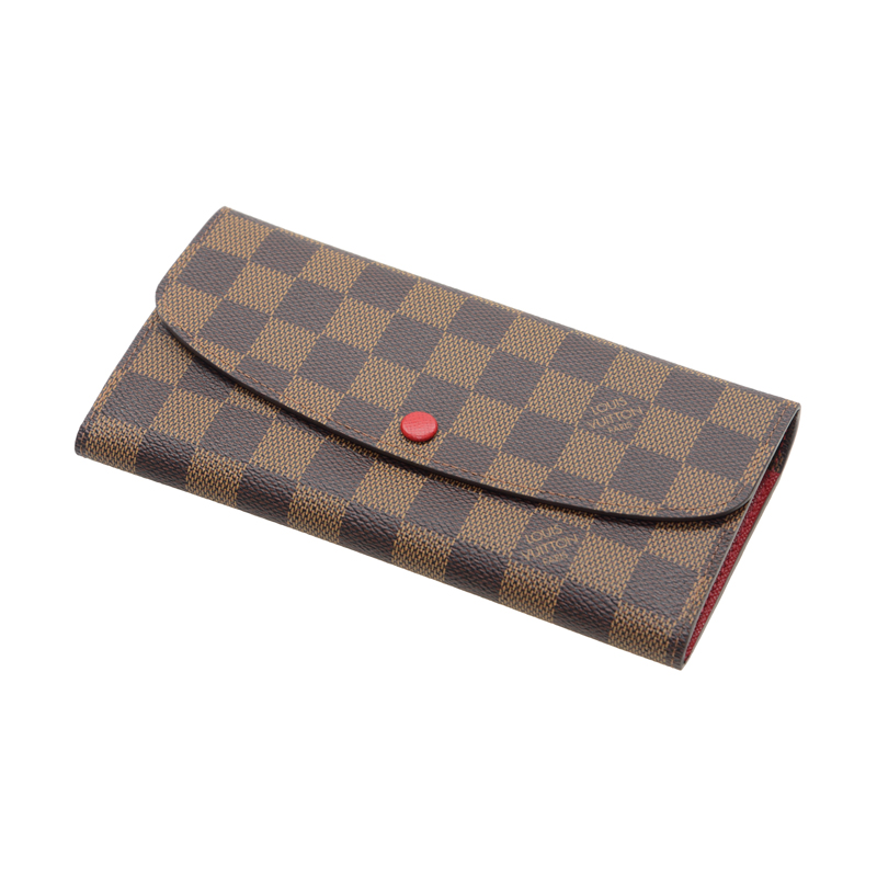 Joséphine leather wallet Louis Vuitton Brown in Leather - 21369965