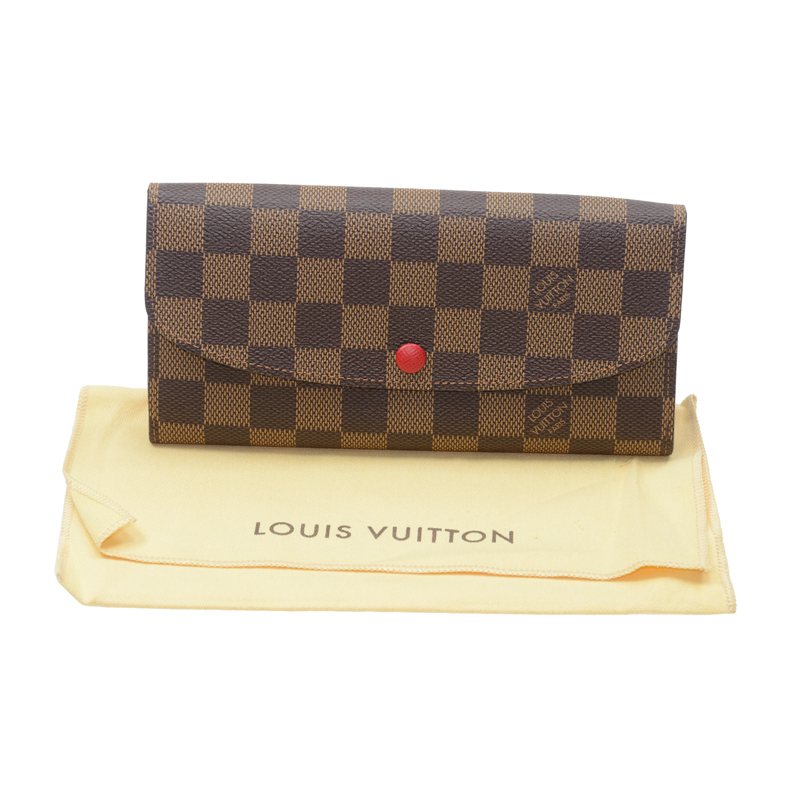 Leather wallet Louis Vuitton Brown in Leather - 21616648